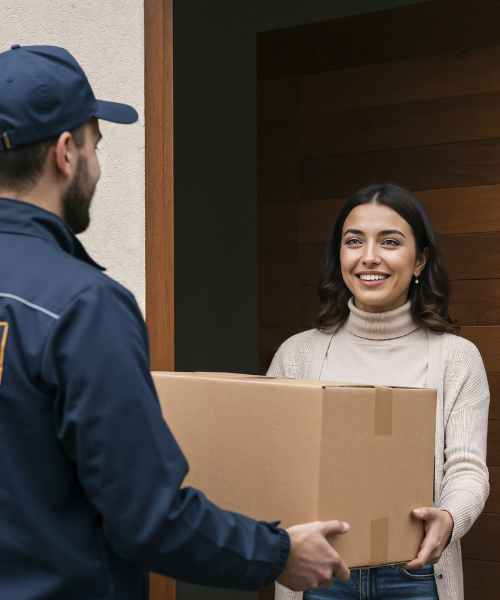 Door-to-door delivery